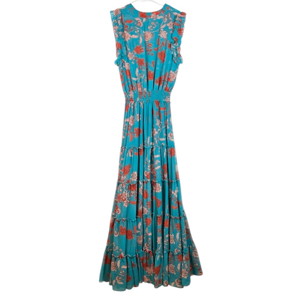 MISA Los Angeles Floral Sleeveless Maxi Dress Medium - Picture 2 of 13